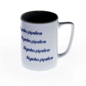 White Alyeska PIpeline Mug